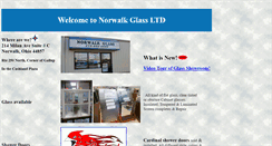 Desktop Screenshot of norwalkglass.com